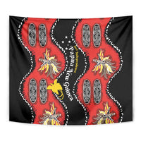 Papua New Guinea 50th Independence Tapestry PNG Batik Pattern LT01 - Polynesian Pride