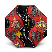 Papua New Guinea 50th Independence Umbrella PNG Batik Pattern - Polynesian Pride