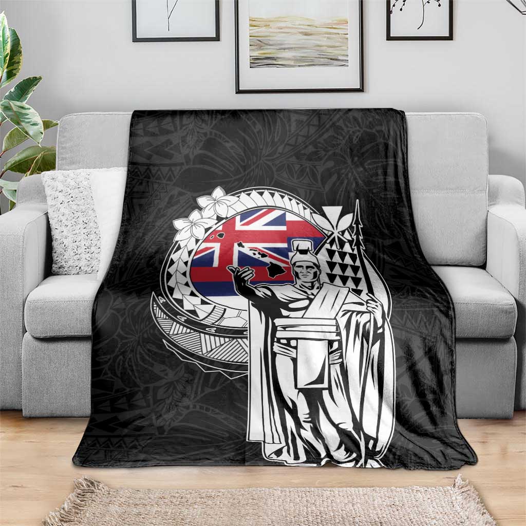 Hawaii King Kamehameha Blanket Flag Polynesian Pattern LT01 - Polynesian Pride