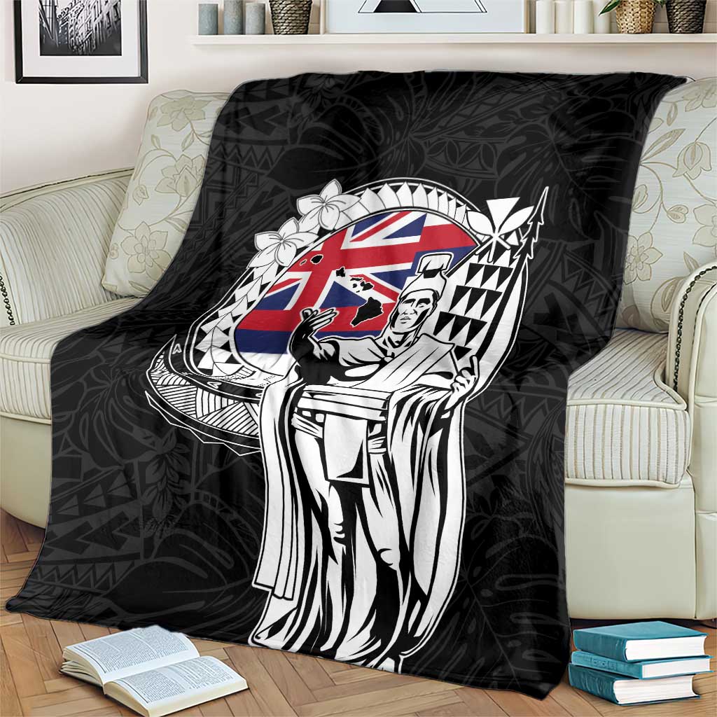 Hawaii King Kamehameha Blanket Flag Polynesian Pattern LT01 - Polynesian Pride