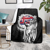 Hawaii King Kamehameha Blanket Flag Polynesian Pattern LT01 - Polynesian Pride