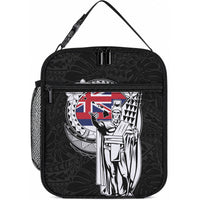 Hawaii King Kamehameha Lunch Bag Flag Polynesian Pattern