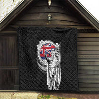 Hawaii King Kamehameha Quilt Flag Polynesian Pattern LT01 - Polynesian Pride