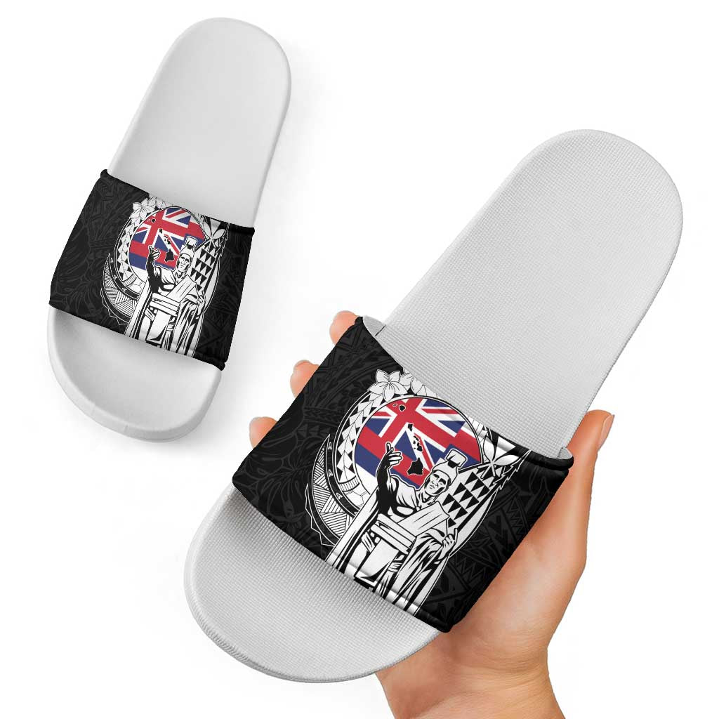 Hawaii King Kamehameha Slide Sandals Flag Polynesian Pattern LT01 - Polynesian Pride