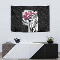 Hawaii King Kamehameha Tapestry Flag Polynesian Pattern LT01 - Polynesian Pride
