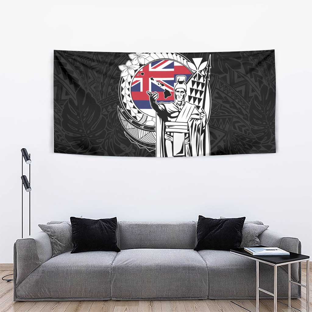 Hawaii King Kamehameha Tapestry Flag Polynesian Pattern LT01 - Polynesian Pride