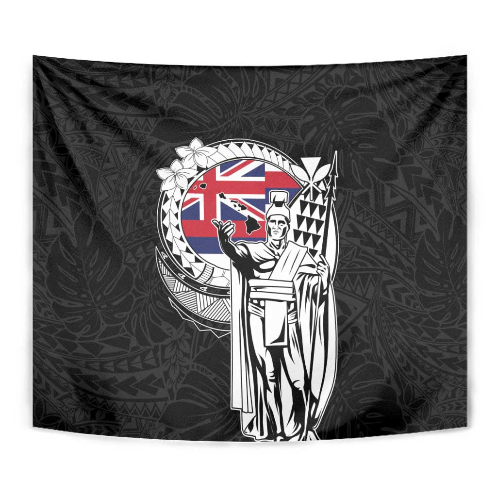 Hawaii King Kamehameha Tapestry Flag Polynesian Pattern LT01 - Polynesian Pride
