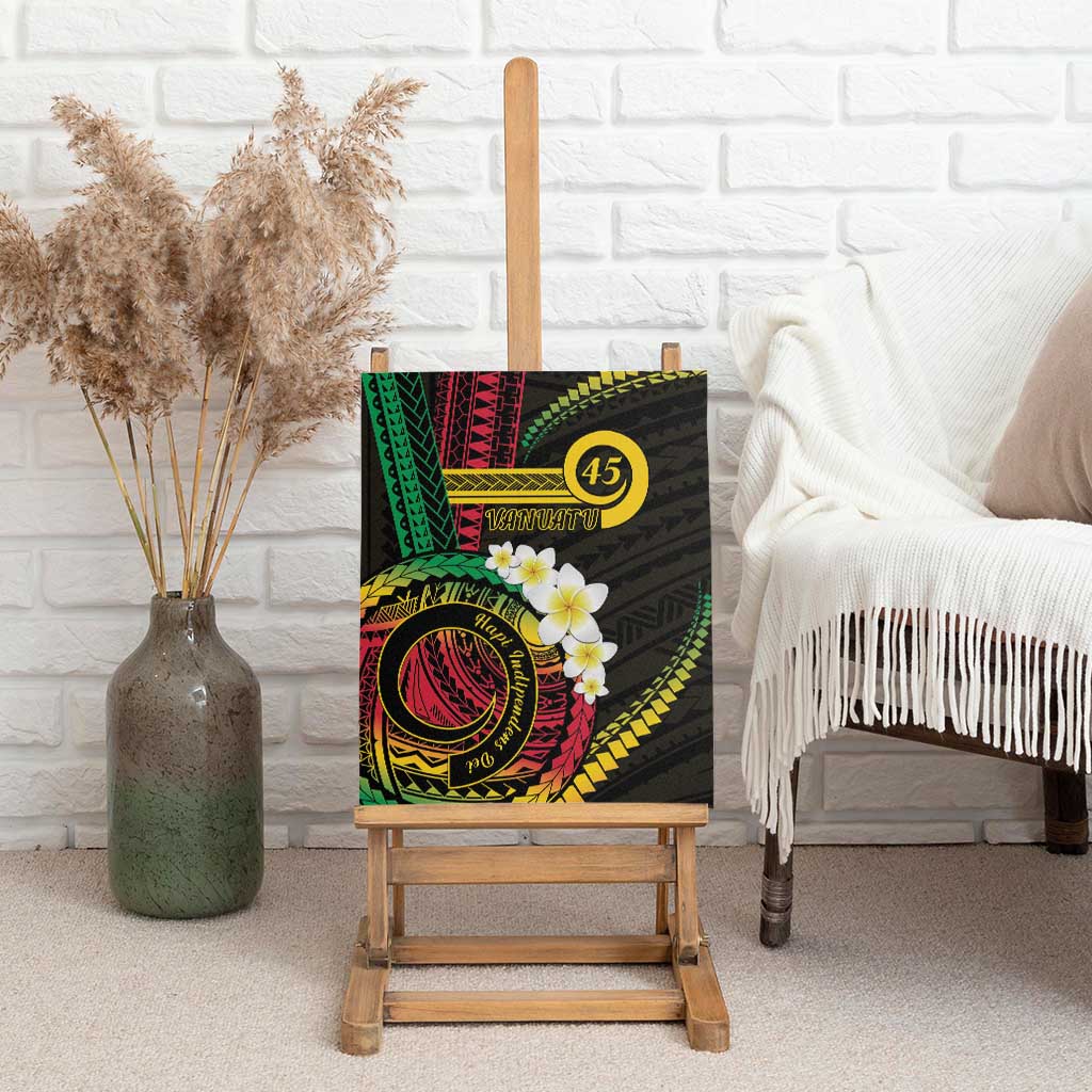Vanuatu Independence Day Canvas Wall Art Yumi 45th Hapi Indipendens Dei LT01