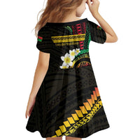 Vanuatu Independence Day Family Matching Off Shoulder Maxi Dress and Hawaiian Shirt Yumi 45th Hapi Indipendens Dei LT01 - Polynesian Pride