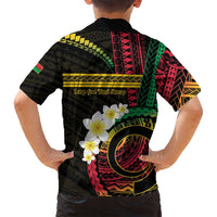 Vanuatu Independence Day Family Matching Summer Maxi Dress and Hawaiian Shirt Yumi 45th Hapi Indipendens Dei LT01 - Polynesian Pride