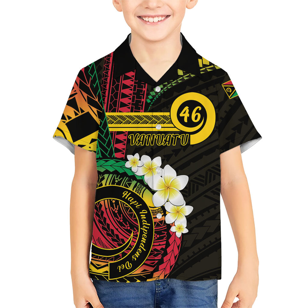 Vanuatu Independence Day Hawaiian Shirt Yumi 46th Hapi Indipendens Dei LT01 - Polynesian Pride