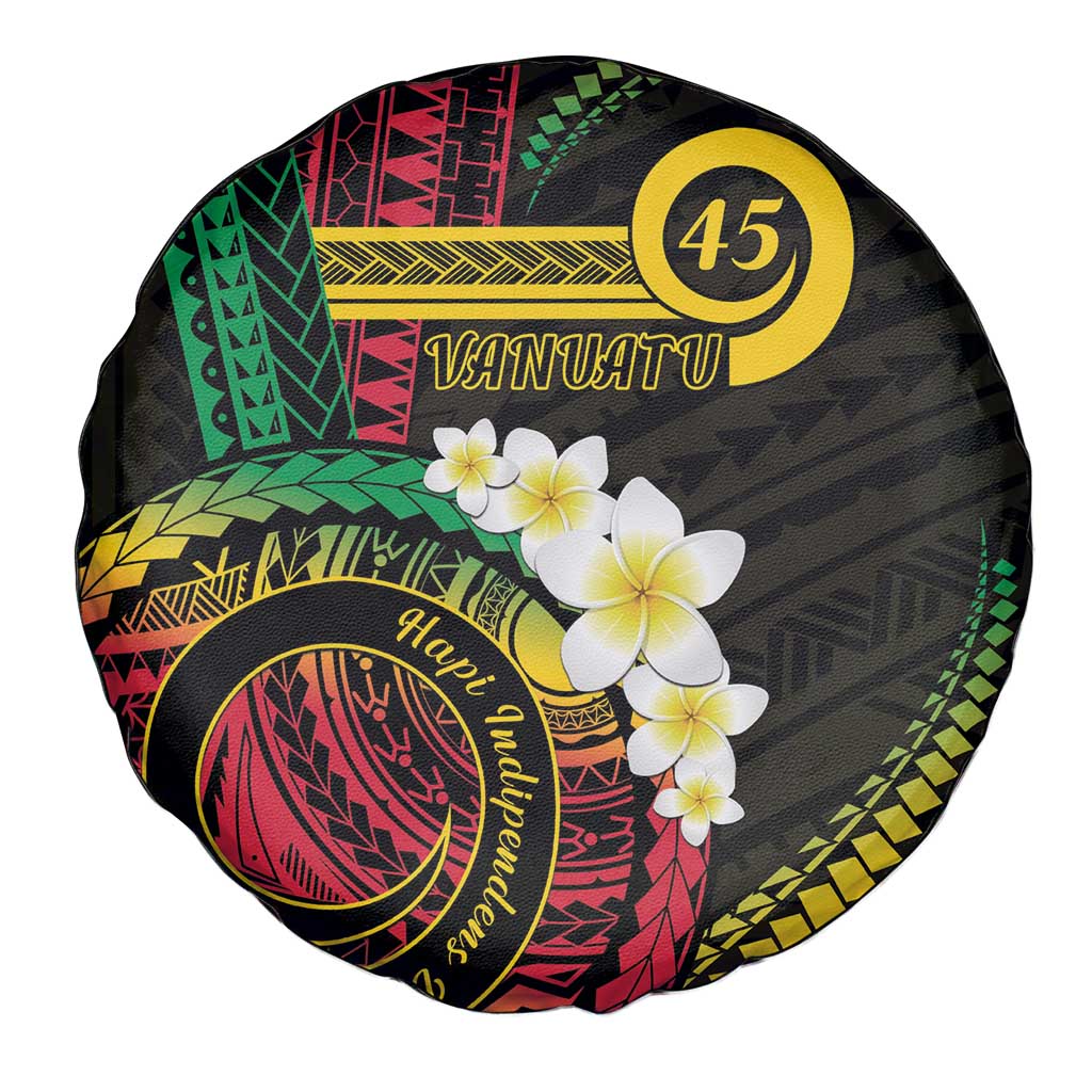 Vanuatu Independence Day Spare Tire Cover Yumi 45th Hapi Indipendens Dei LT01