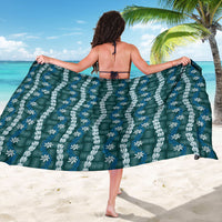 Pikake Maile Tiare Lei Sarong Polu Lauhala Pattern