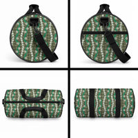 Pikake Maile Tiare Lei Duffle Bag Omaomao Lauhala Pattern LT01 - Polynesian Pride
