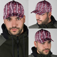 Pikake Maile Tiare Lei Classic Cap Akala Lauhala Pattern