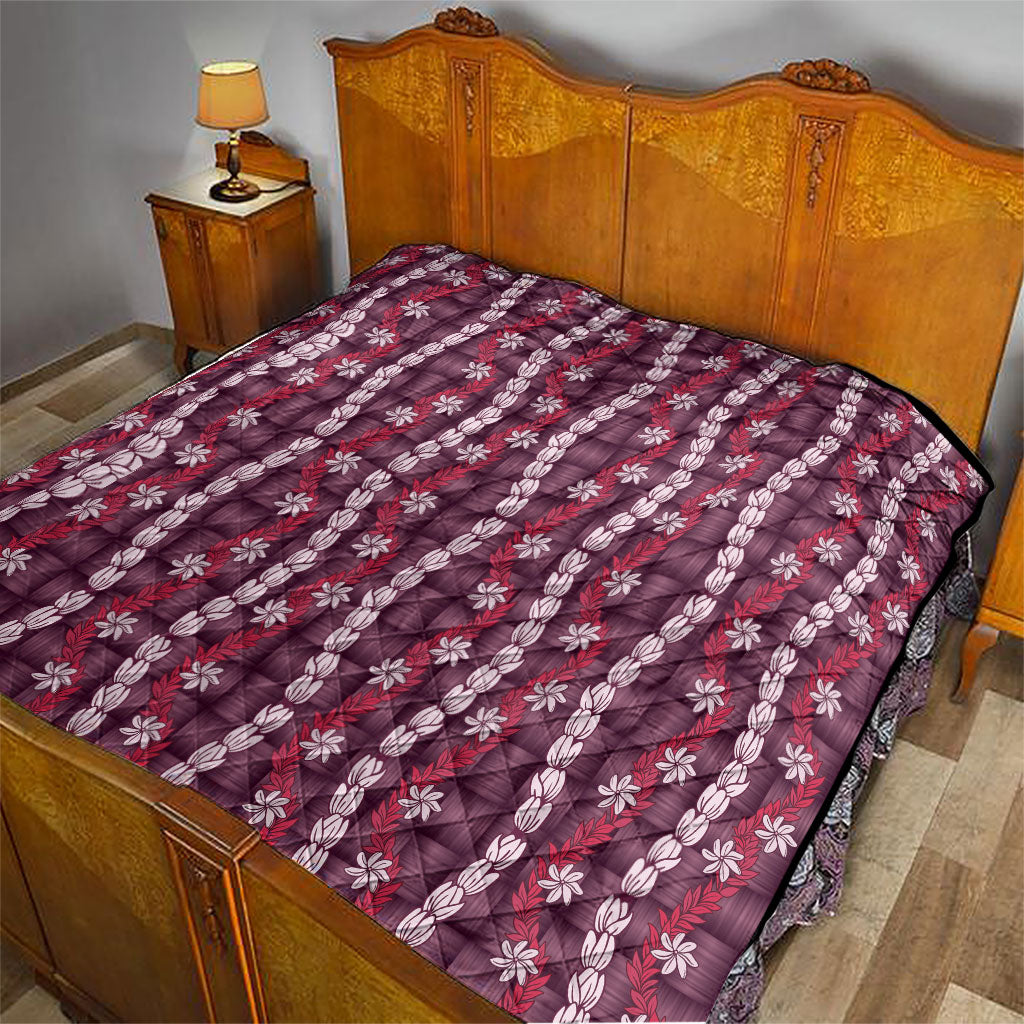 Pikake Maile Tiare Lei Quilt Akala Lauhala Pattern