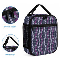 Pikake Maile Tiare Lei Lunch Bag Poni Lauhala Pattern LT01 - Polynesian Pride