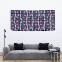 Pikake Maile Tiare Lei Tapestry Poni Lauhala Pattern
