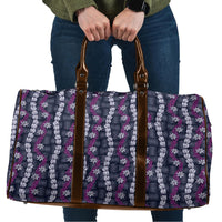 Pikake Maile Tiare Lei Travel Bag Poni Lauhala Pattern
