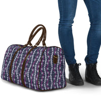 Pikake Maile Tiare Lei Travel Bag Poni Lauhala Pattern