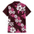 Hawaiian Hibiscus Tribal Floral Pink Hawaiian Shirt Polynesian Tapa Pattern - Polynesian Pride