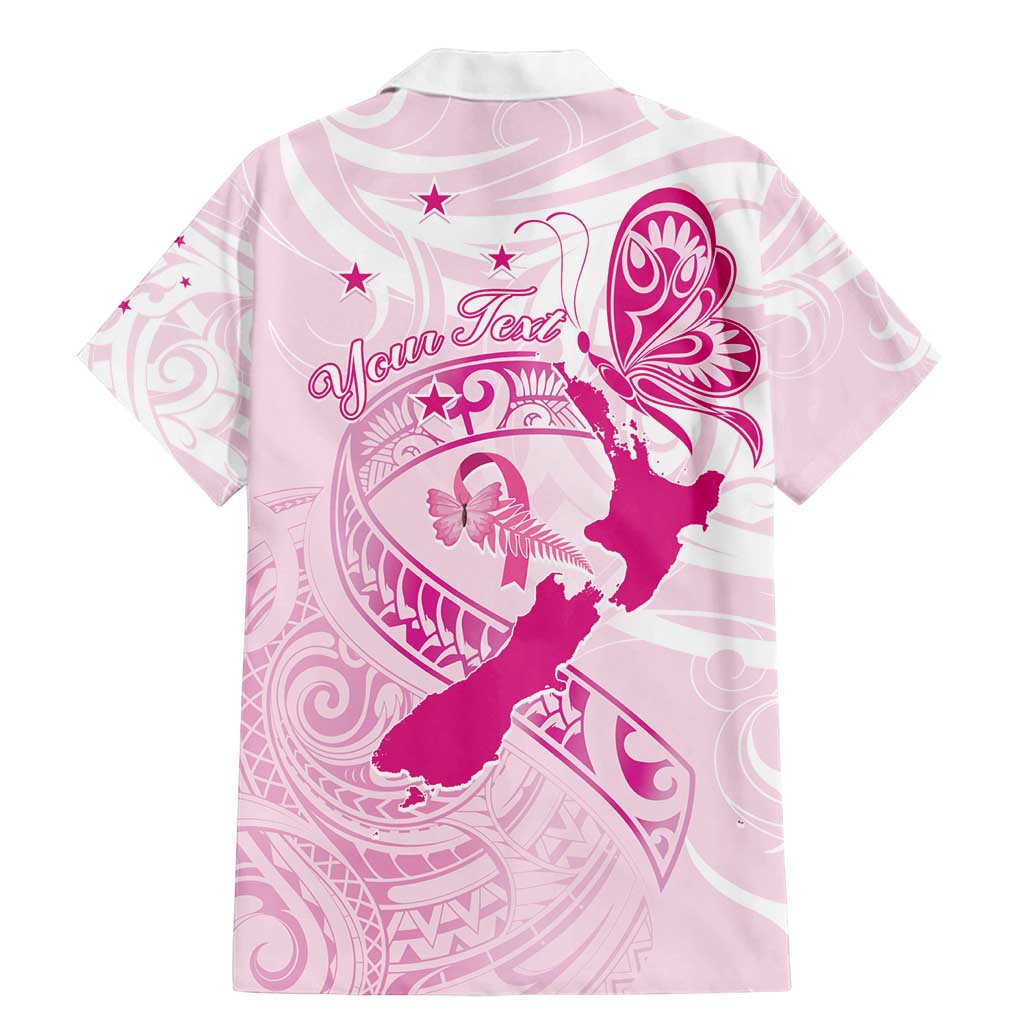 Personalised Aotearoa Breast Cancer Family Matching Mermaid Dress and Hawaiian Shirt New Zealand Maori Pattern LT01 - Polynesian Pride