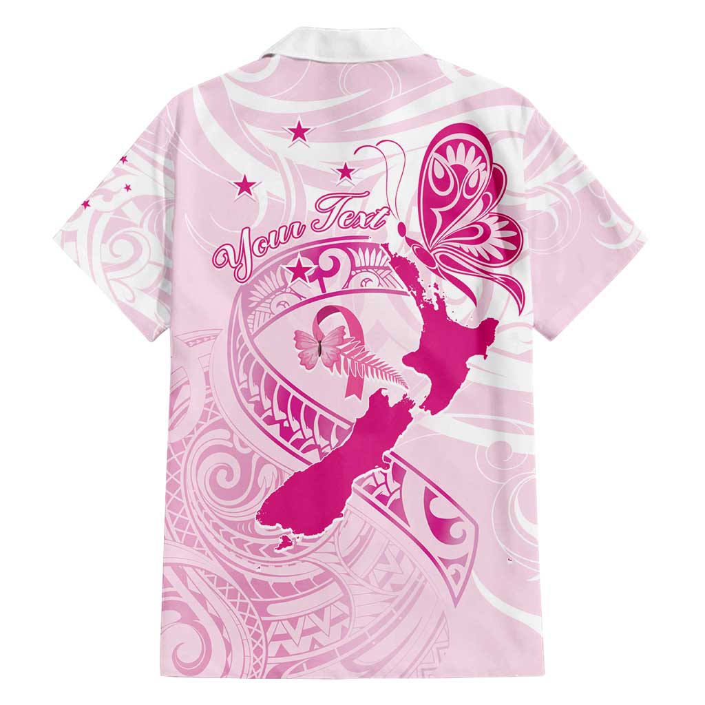 Personalised Aotearoa Breast Cancer Family Matching Summer Maxi Dress and Hawaiian Shirt New Zealand Maori Pattern LT01 - Polynesian Pride
