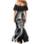 New Zealand Waitangi Day Mermaid Dress Aotearoa Te Tiriti O Waitangi Kiwi Black Version LT01 - Polynesian Pride