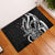 New Zealand Waitangi Day Rubber Doormat Aotearoa Te Tiriti O Waitangi Kiwi Black Version LT01 Black - Polynesian Pride