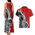 New Zealand Waitangi Day Couples Matching Tank Maxi Dress and Hawaiian Shirt Aotearoa Te Tiriti O Waitangi Kiwi Red Version LT01 - Polynesian Pride