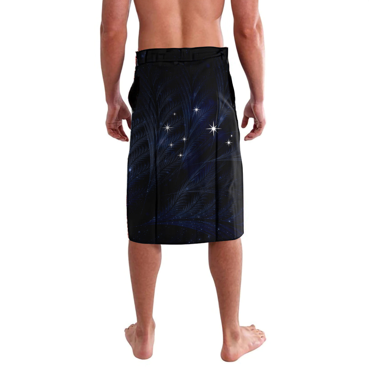 Personalised Matariki Paua Shell New Zealand Lavalava Haka Dance At The Starry Night