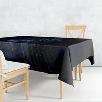 Matariki Paua Shell New Zealand Tablecloth Haka Dance At The Starry Night LT01 - Polynesian Pride