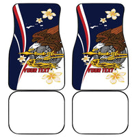 Personalized American Samoa Car Mats Amerika Samoa Bald Eagle LT01 - Polynesian Pride