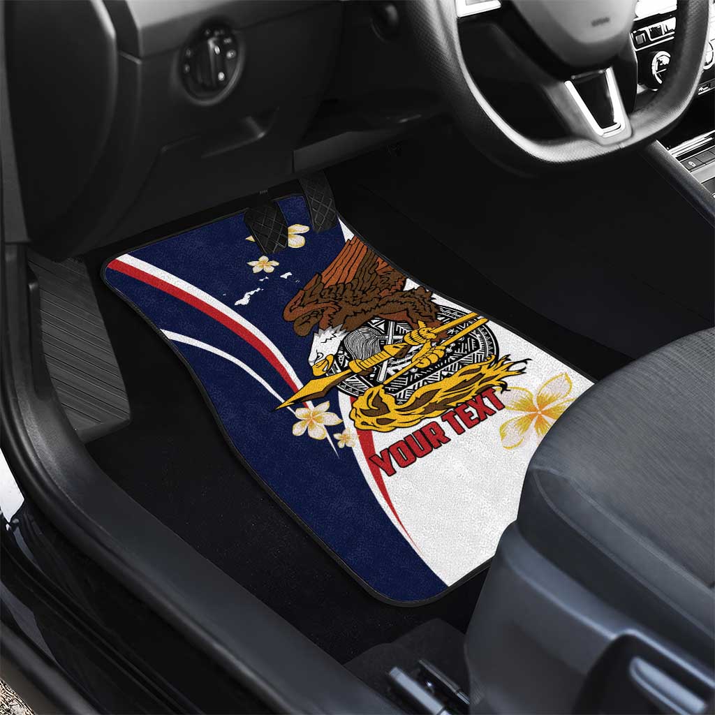Personalized American Samoa Car Mats Amerika Samoa Bald Eagle LT01 - Polynesian Pride