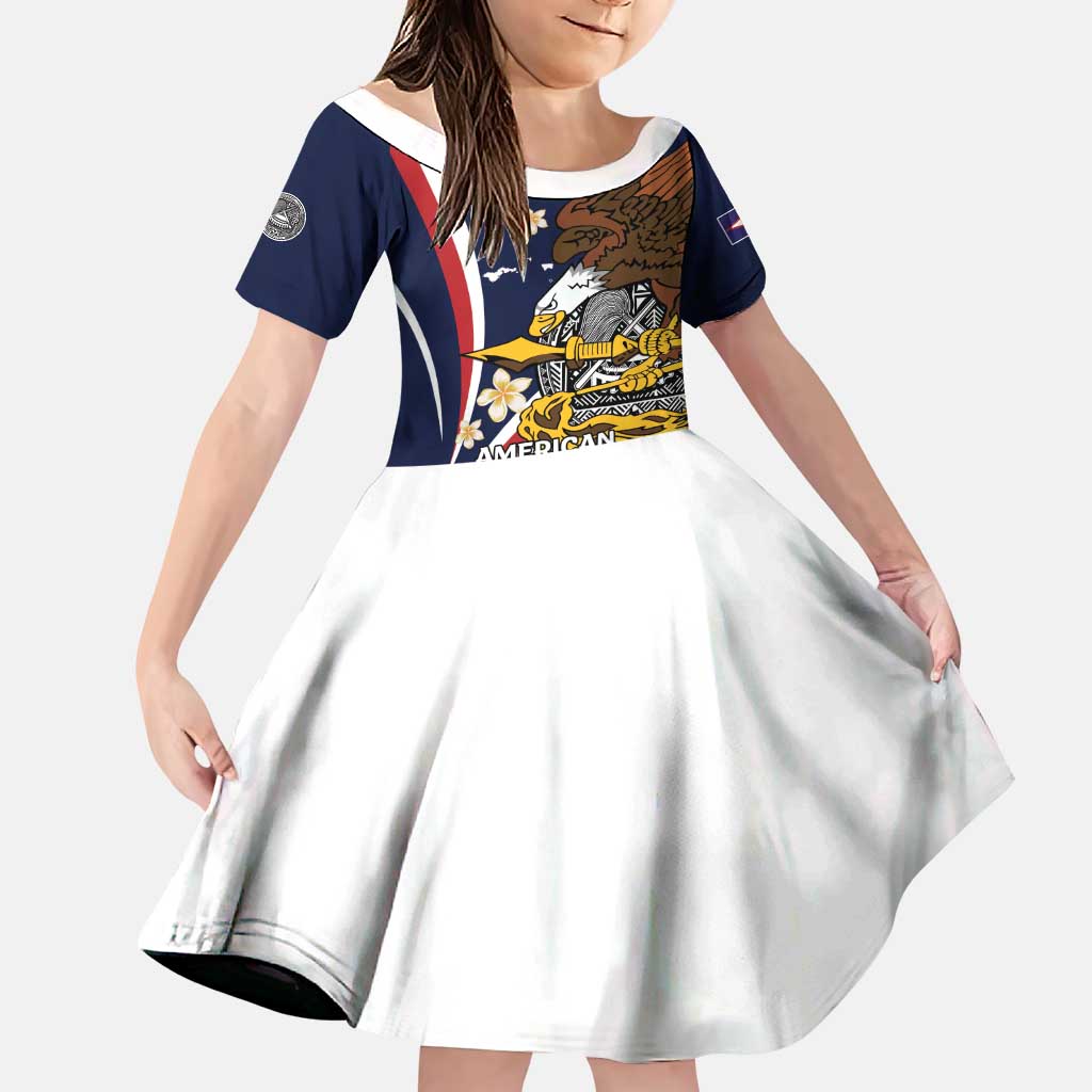 Personalized American Samoa Family Matching Puletasi and Hawaiian Shirt Amerika Samoa Bald Eagle