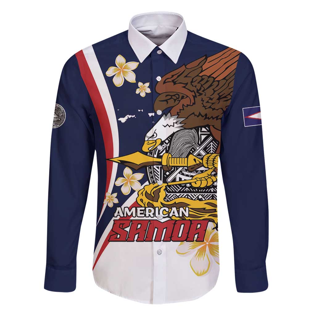 Personalized American Samoa Family Matching Puletasi and Hawaiian Shirt Amerika Samoa Bald Eagle
