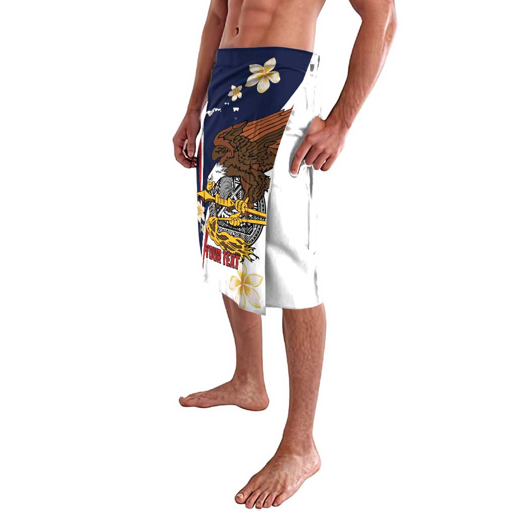 Personalized American Samoa Lavalava Amerika Samoa Bald Eagle