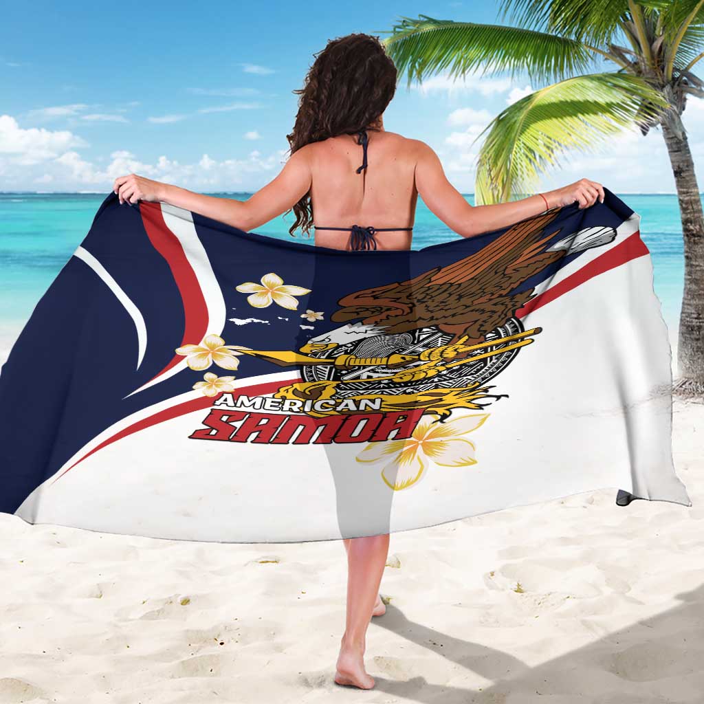 Personalized American Samoa Sarong Amerika Samoa Bald Eagle