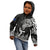 Custom New Zealand Silver Fern Rugby Kid Hoodie Maori Tiki Player With Ta Moko Tribal LT01 - Polynesian Pride