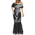 Custom New Zealand Silver Fern Rugby Mermaid Dress Maori Tiki Player With Ta Moko Tribal LT01 - Polynesian Pride