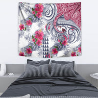 Hawaii Kakau Mix Paisley Pattern Tapestry Polynesian Tropical Unique Style LT01 - Polynesian Pride