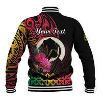Personalised Vanuatu Port Vila Stay Strong Baseball Jacket Long God Yumi Stanap LT01 - Polynesian Pride