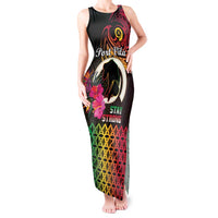 Personalised Vanuatu Port Vila Stay Strong Tank Maxi Dress Long God Yumi Stanap
