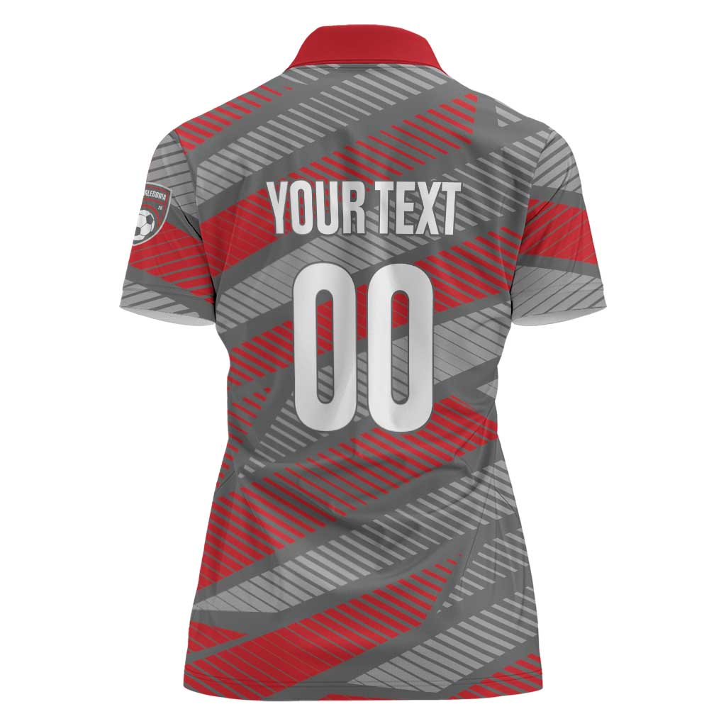 Custom Football 2026 New Caledonia Women Polo Shirt Kagus Come On LT01 - Polynesian Pride