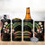 Hawaii Map Kanaka Maoli 4 in 1 Can Cooler Tumbler Fantastic Frangipani Reggae