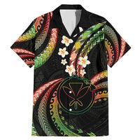 Hawaii Map Kanaka Maoli Family Matching Mermaid Dress and Hawaiian Shirt Fantastic Frangipani Reggae