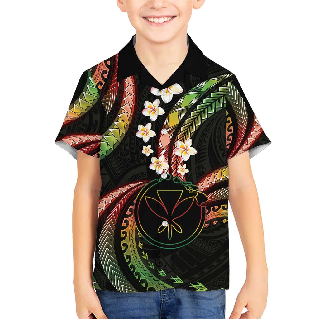 Hawaii Map Kanaka Maoli Hawaiian Shirt Fantastic Frangipani Reggae