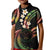 Hawaii Map Kanaka Maoli Kid Polo Shirt Fantastic Frangipani Reggae