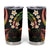 Hawaii Map Kanaka Maoli Tumbler Cup Fantastic Frangipani Reggae