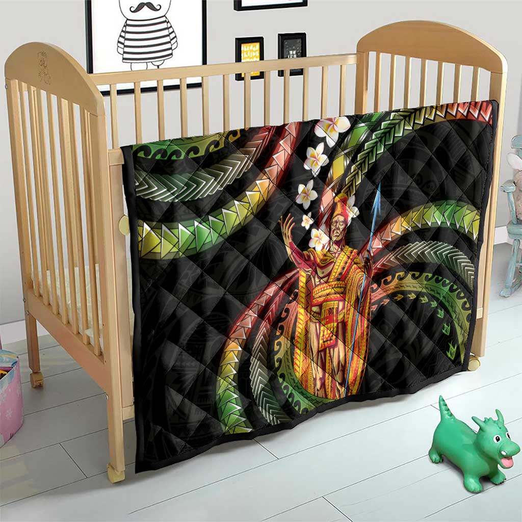 Hawaii King Kamehameha Quilt Fantastic Plumeria Reggae